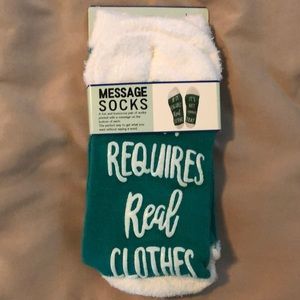 NWT Message Socks by Deli